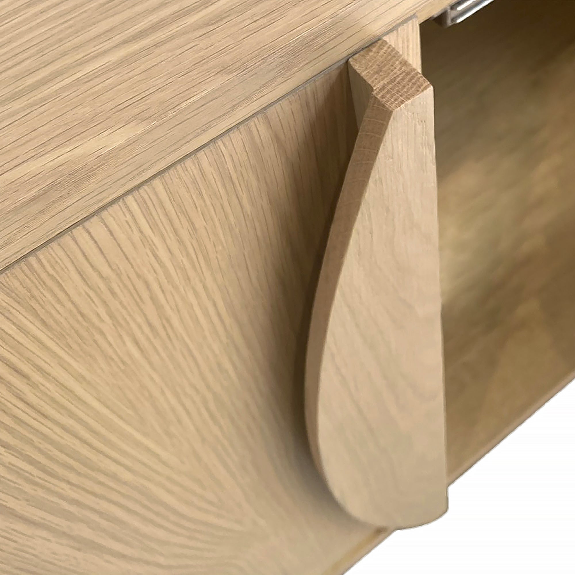 Hadley Light Oak Wood 180cm Large Media TV Unit