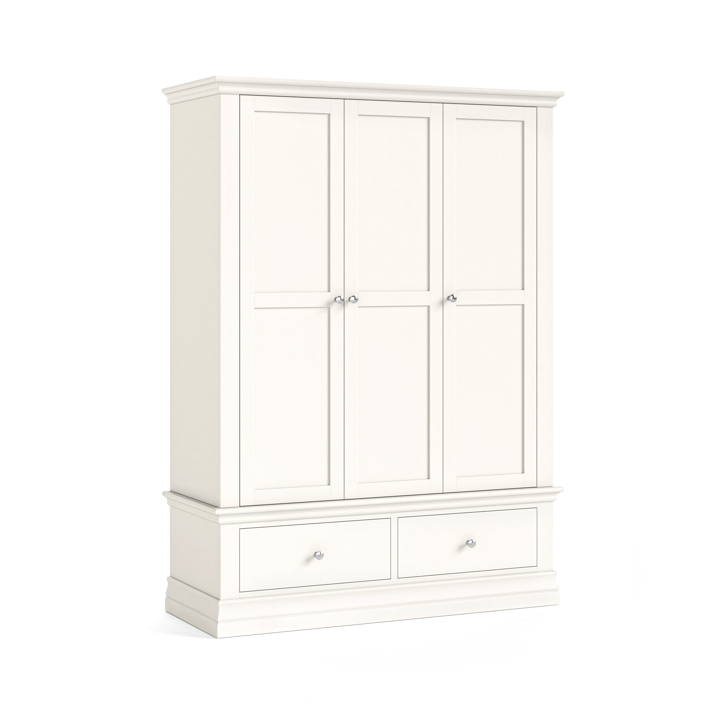 Burgundy Coconut Milk Triple Wardrobe