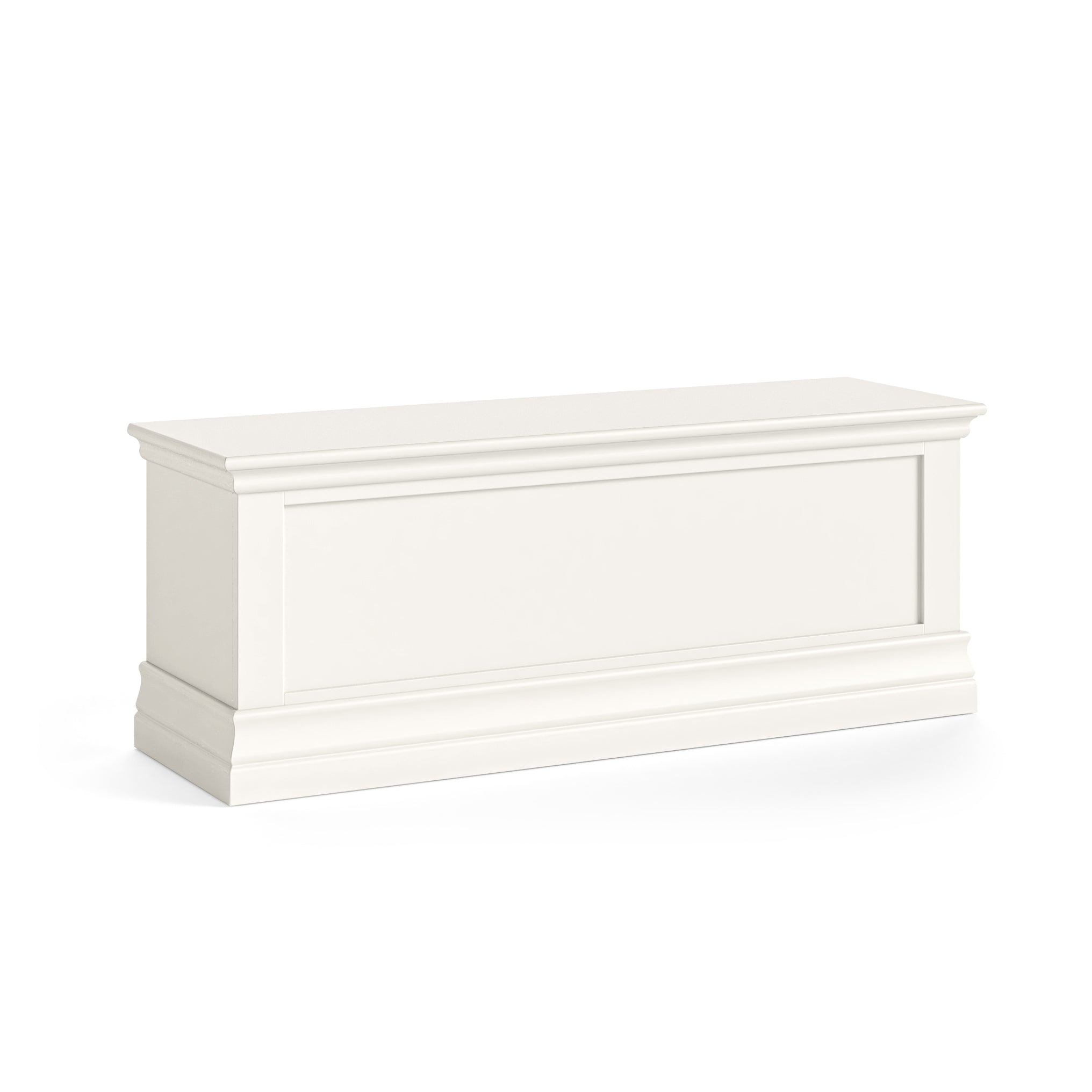 Burgundy Coconut Milk Blanket Box