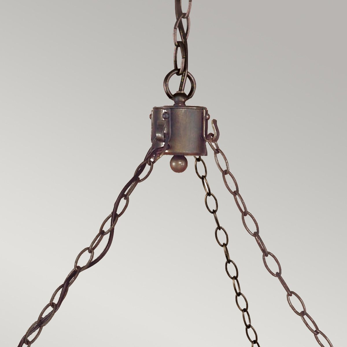 Kensington 1Double Chandelier - Bronze