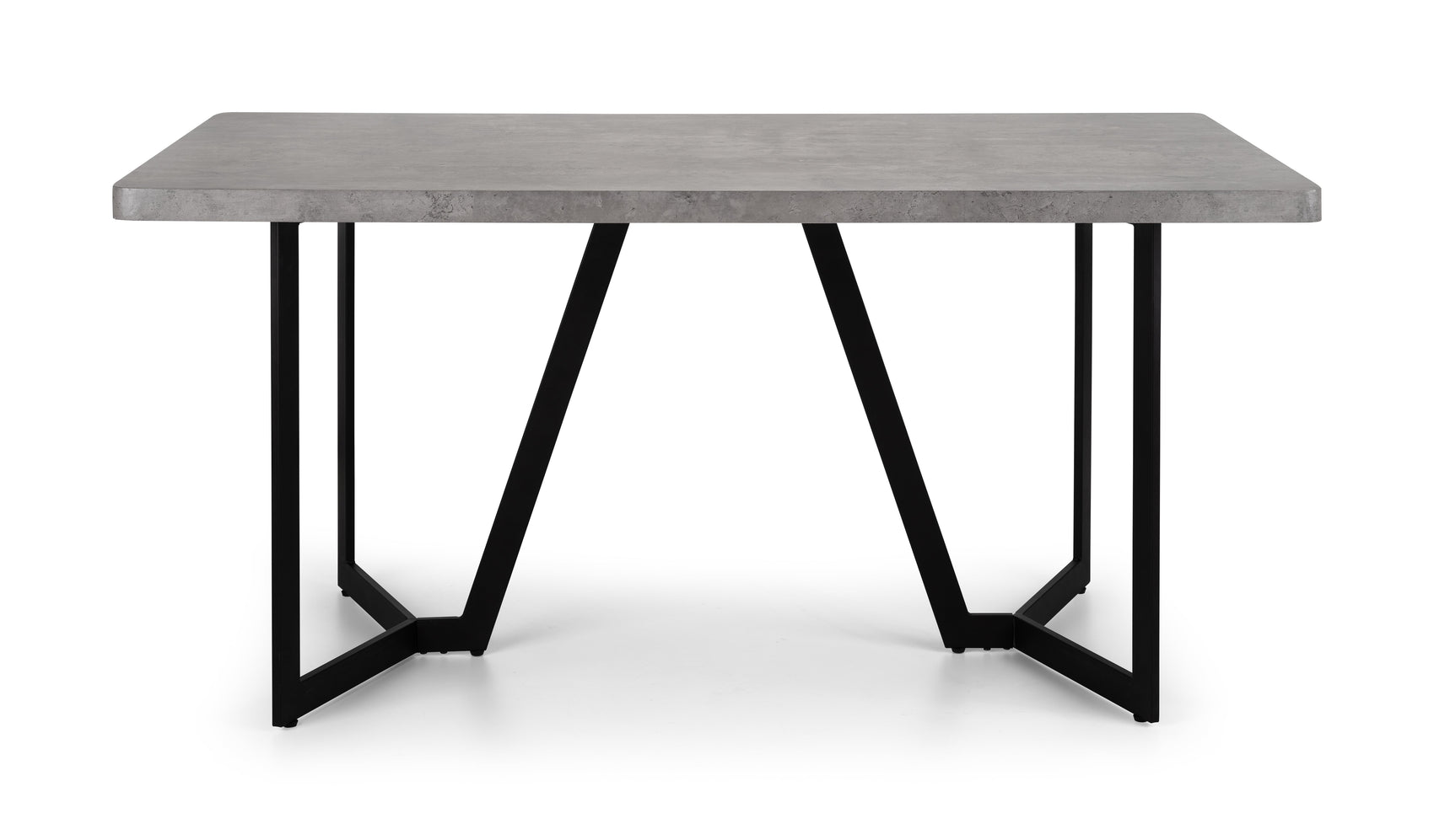 Hendo Concrete Effect Rectangle Dining Table