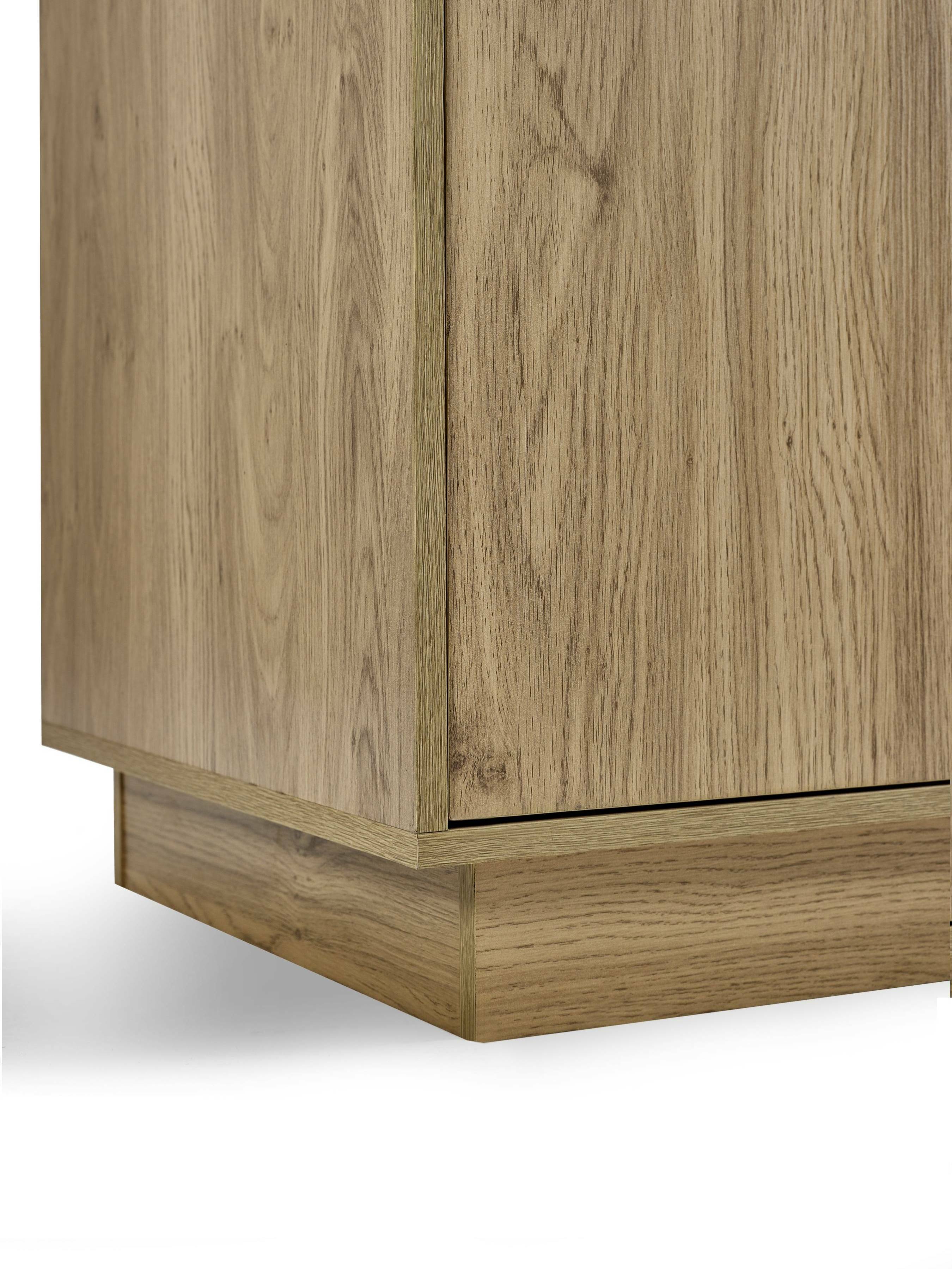 Boswell Oak Wood Double Wardrobe