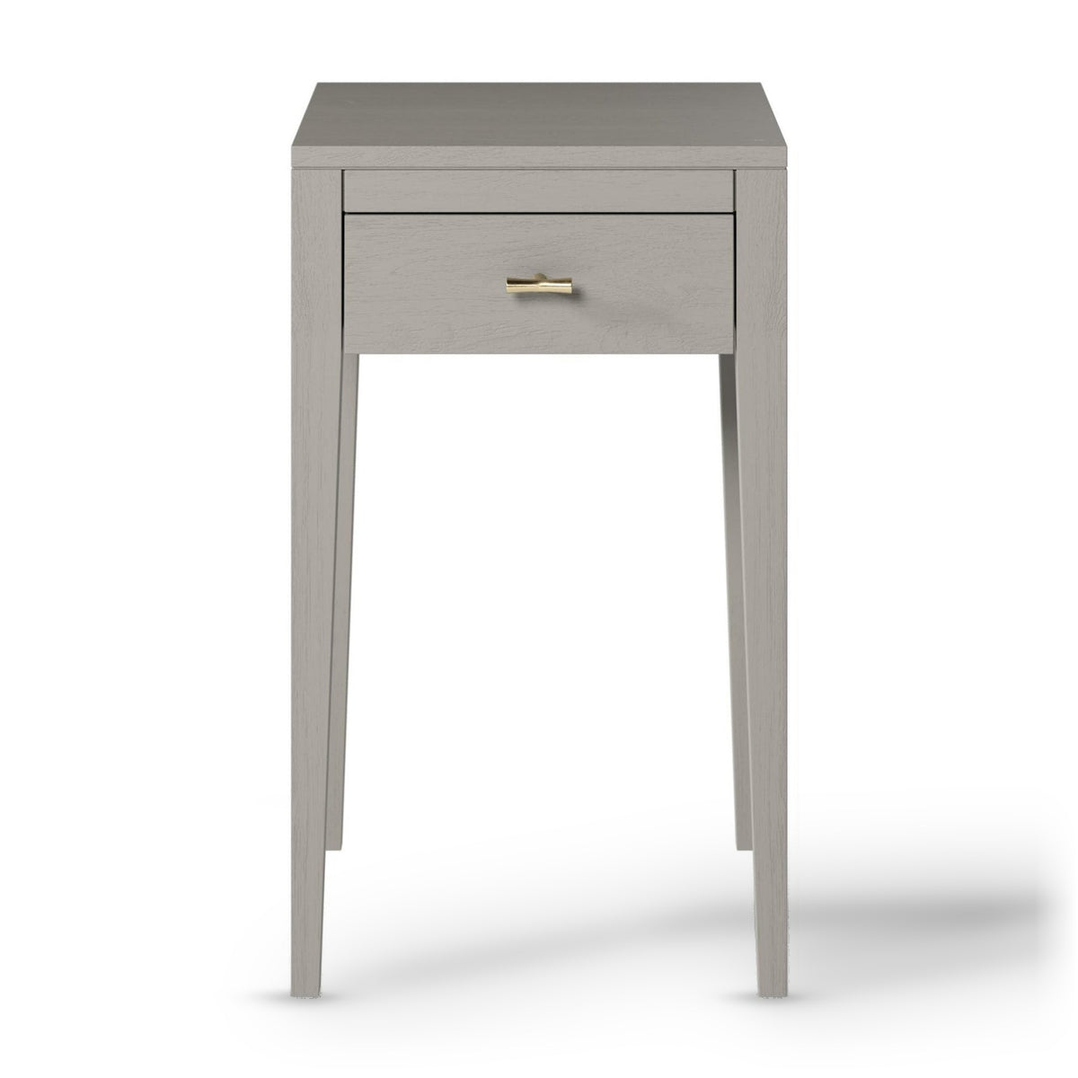 DI Designs Radford Grey Oak Wood Bedside Table | 1 Drawer