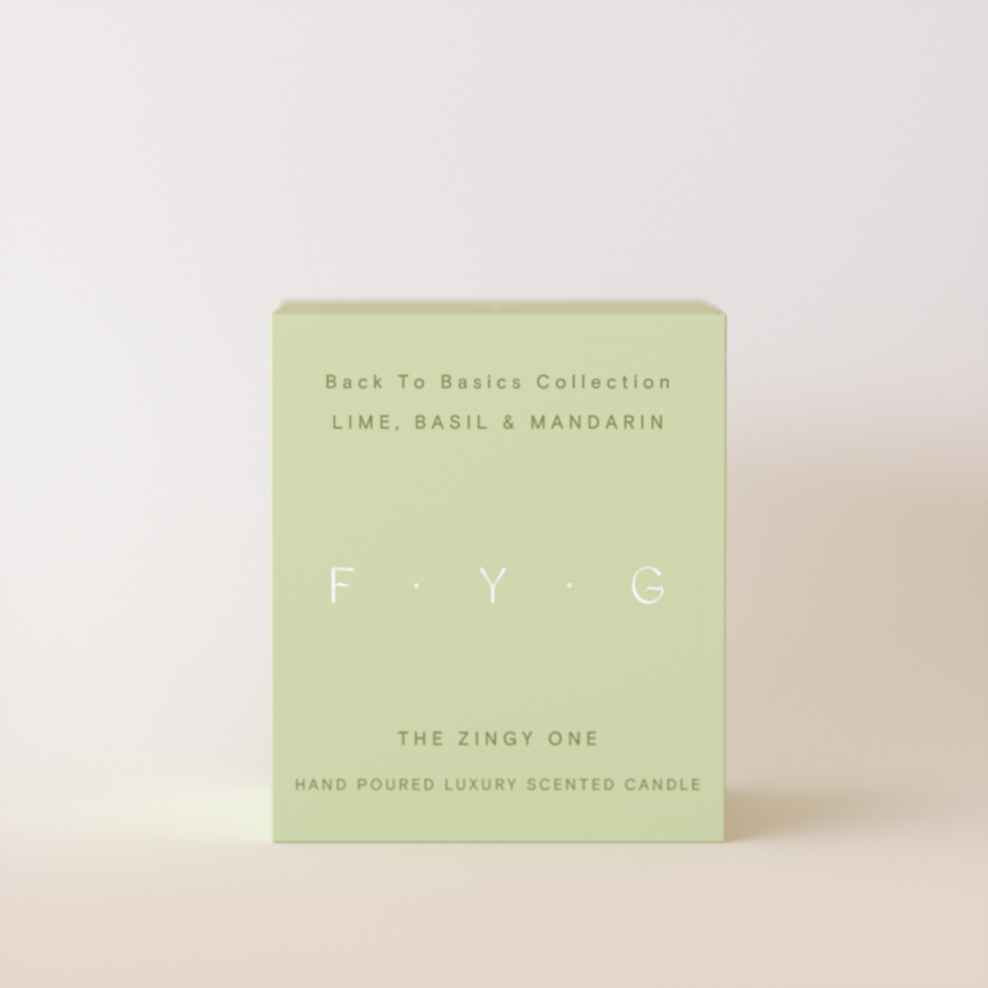 Lime, Basil & Mandarin Candle