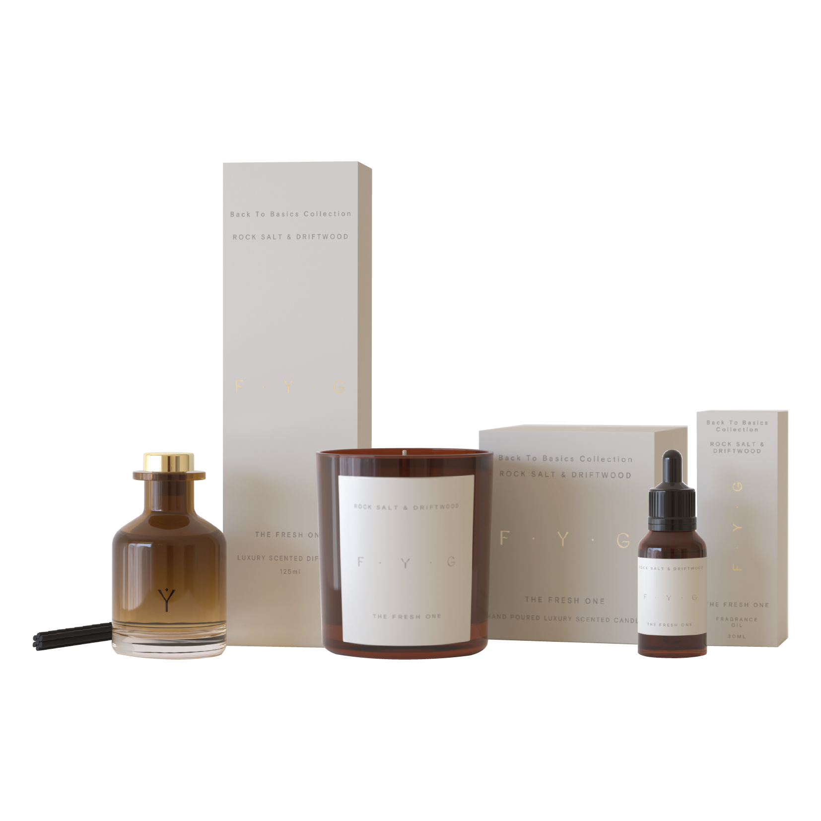 Rock Salt & Driftwood Reed Diffuser