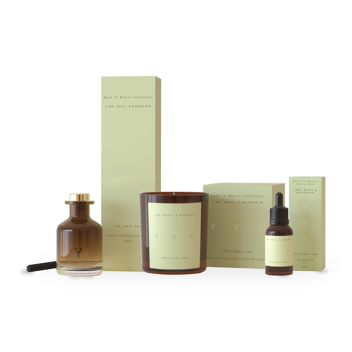 Lime, Basil & Mandarin Reed Diffuser