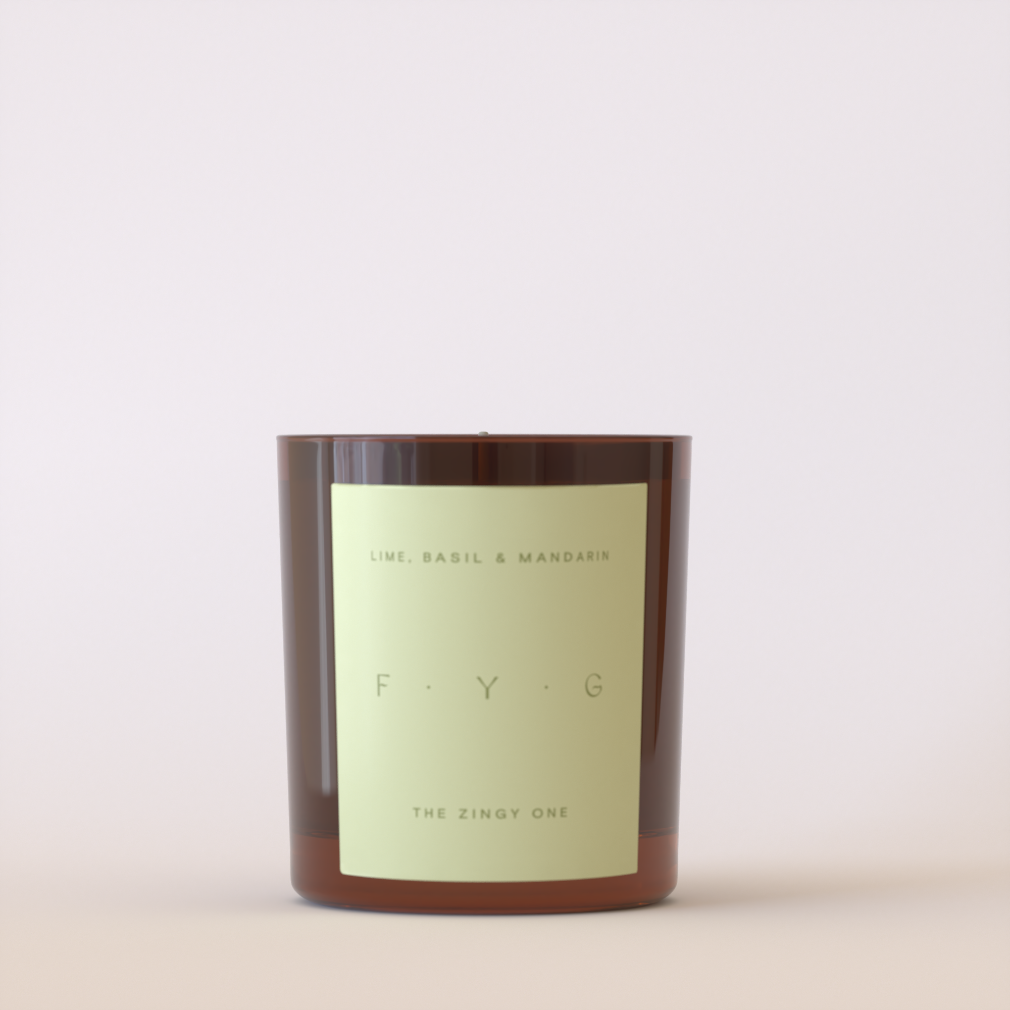 Lime, Basil & Mandarin Candle