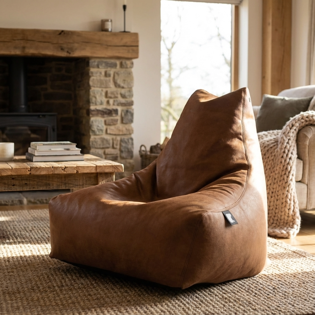 Extreme Lounging Mighty B-Bag Chestnut Brown Luxury Indoor