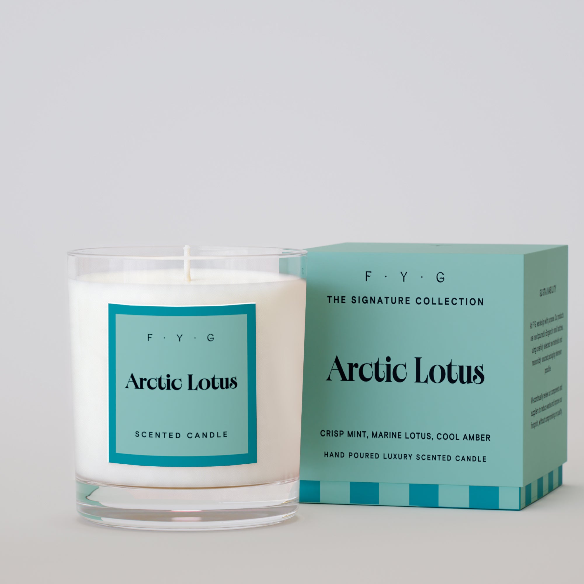 Arctic Lotus Candle