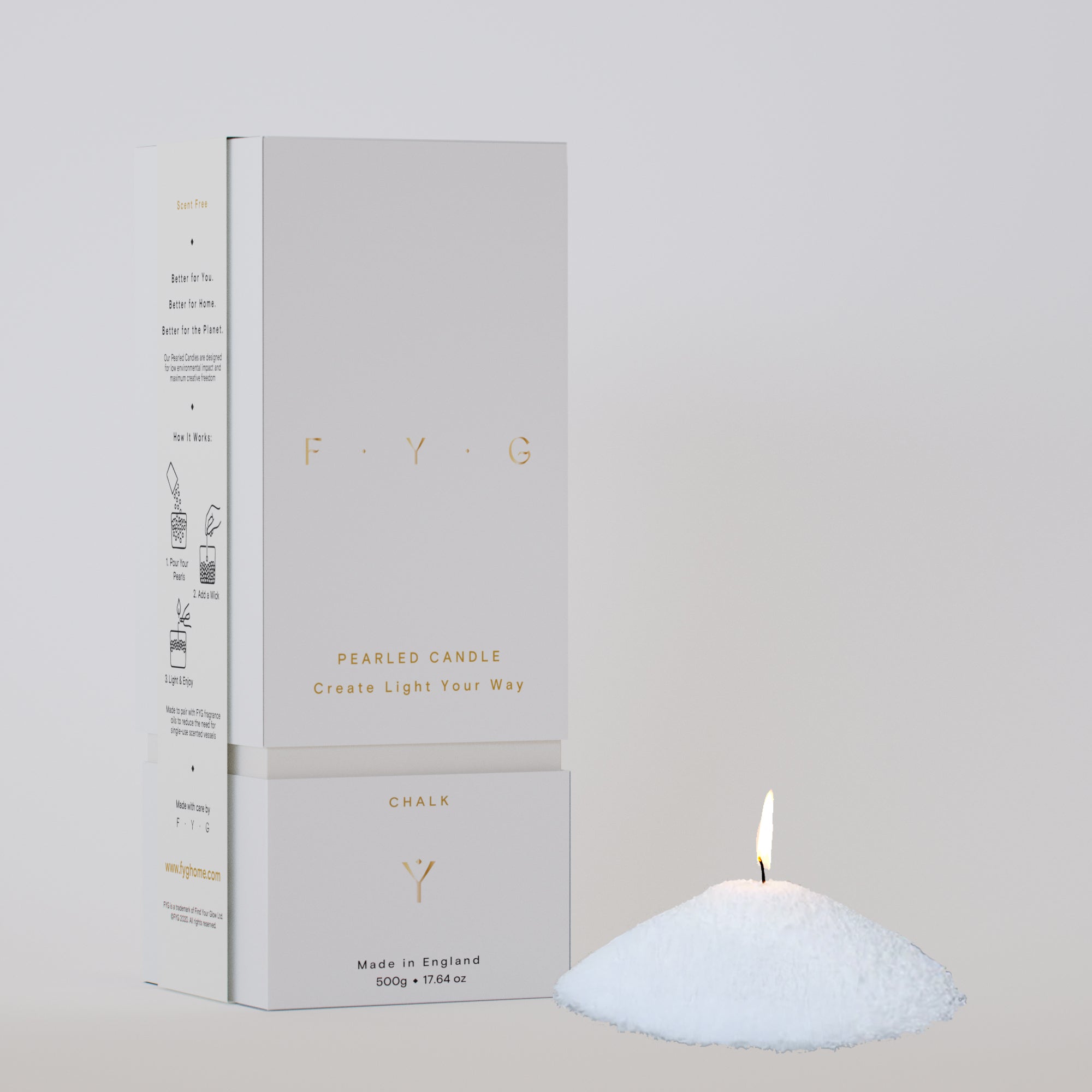 Candle Pearls Chalk