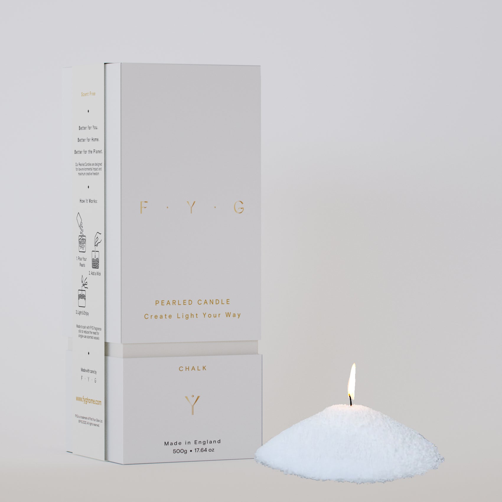 Candle Pearls Chalk