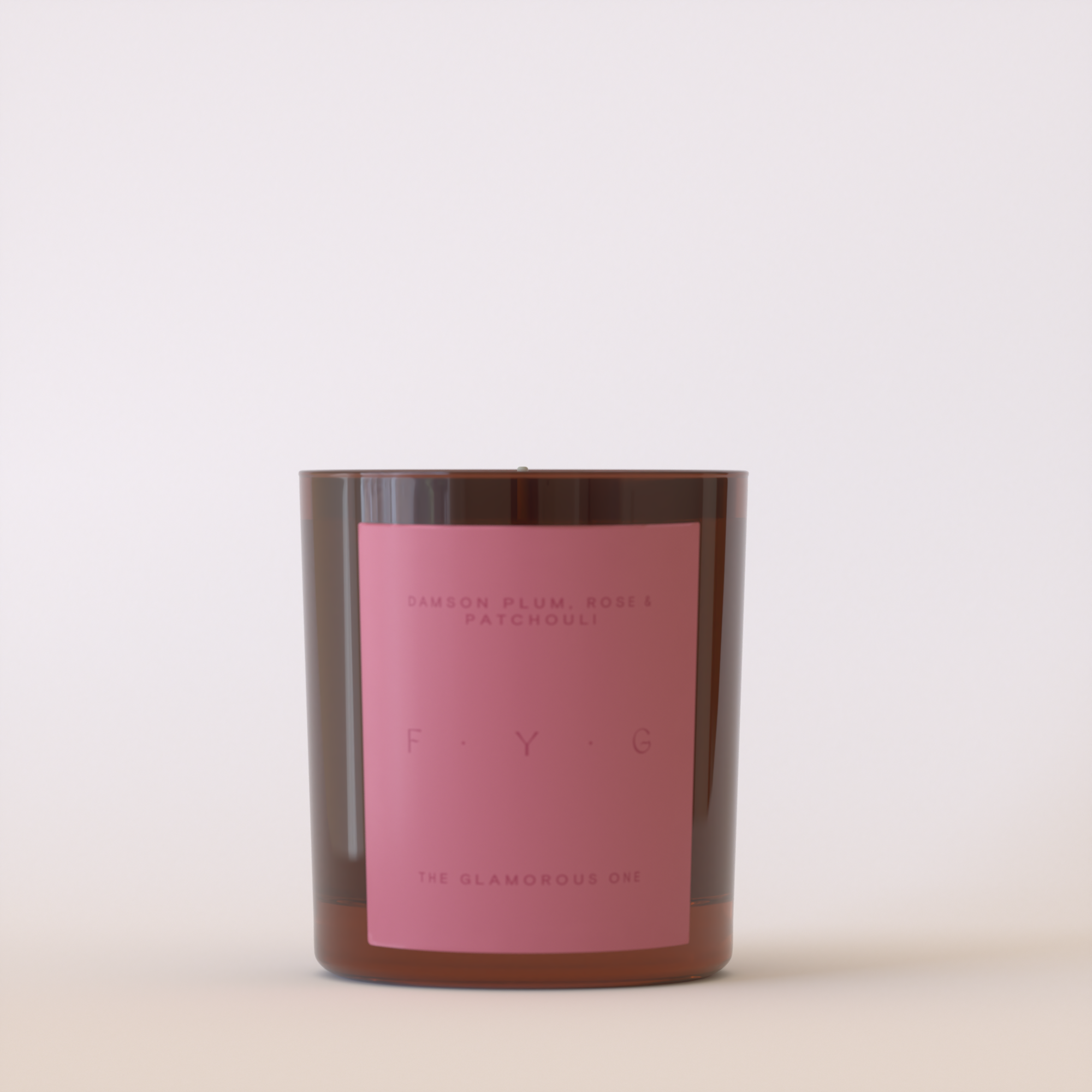 Damson Plum, Rose & Patchouli Candle