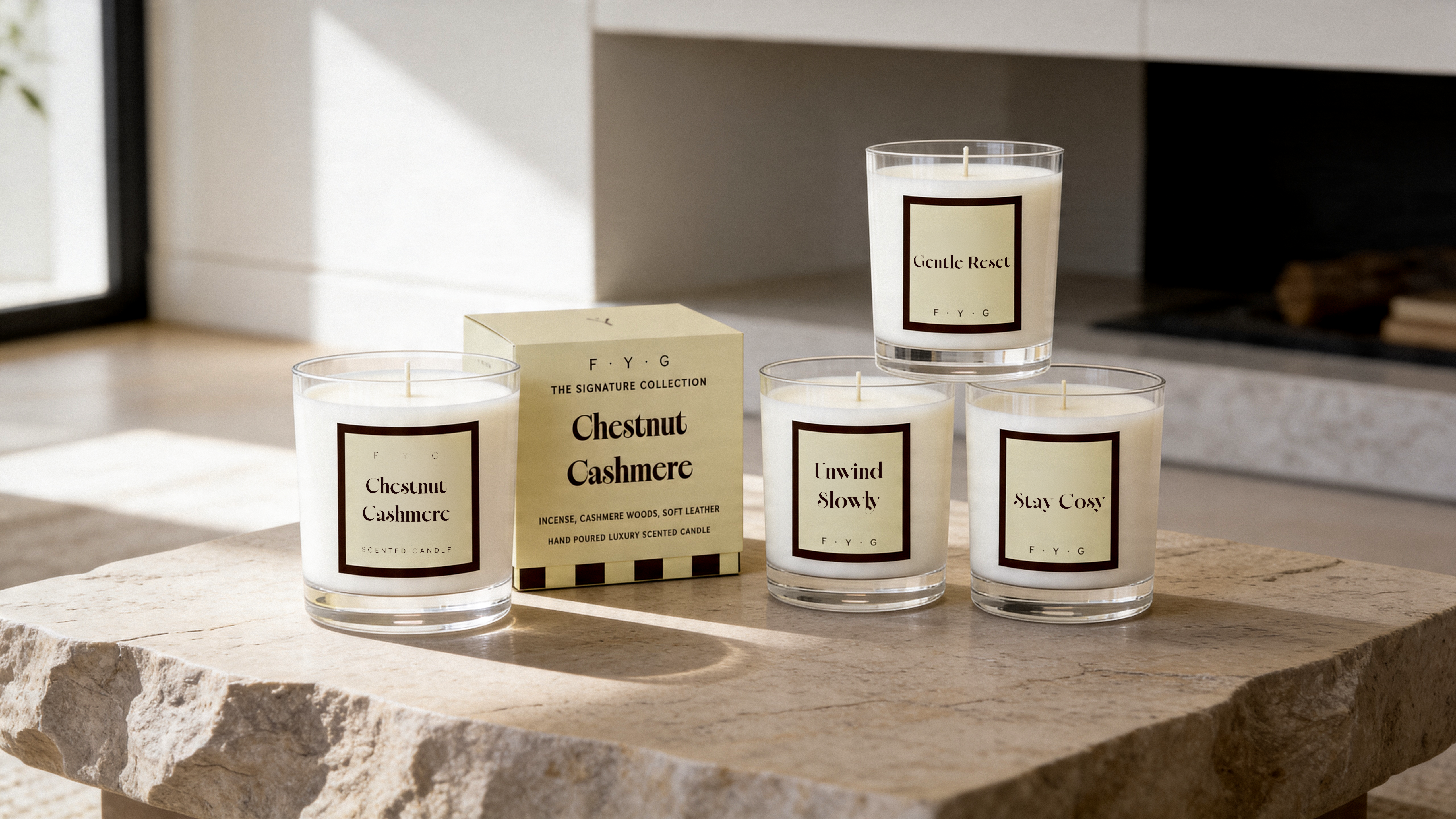 Chestnut Cashmere Candle