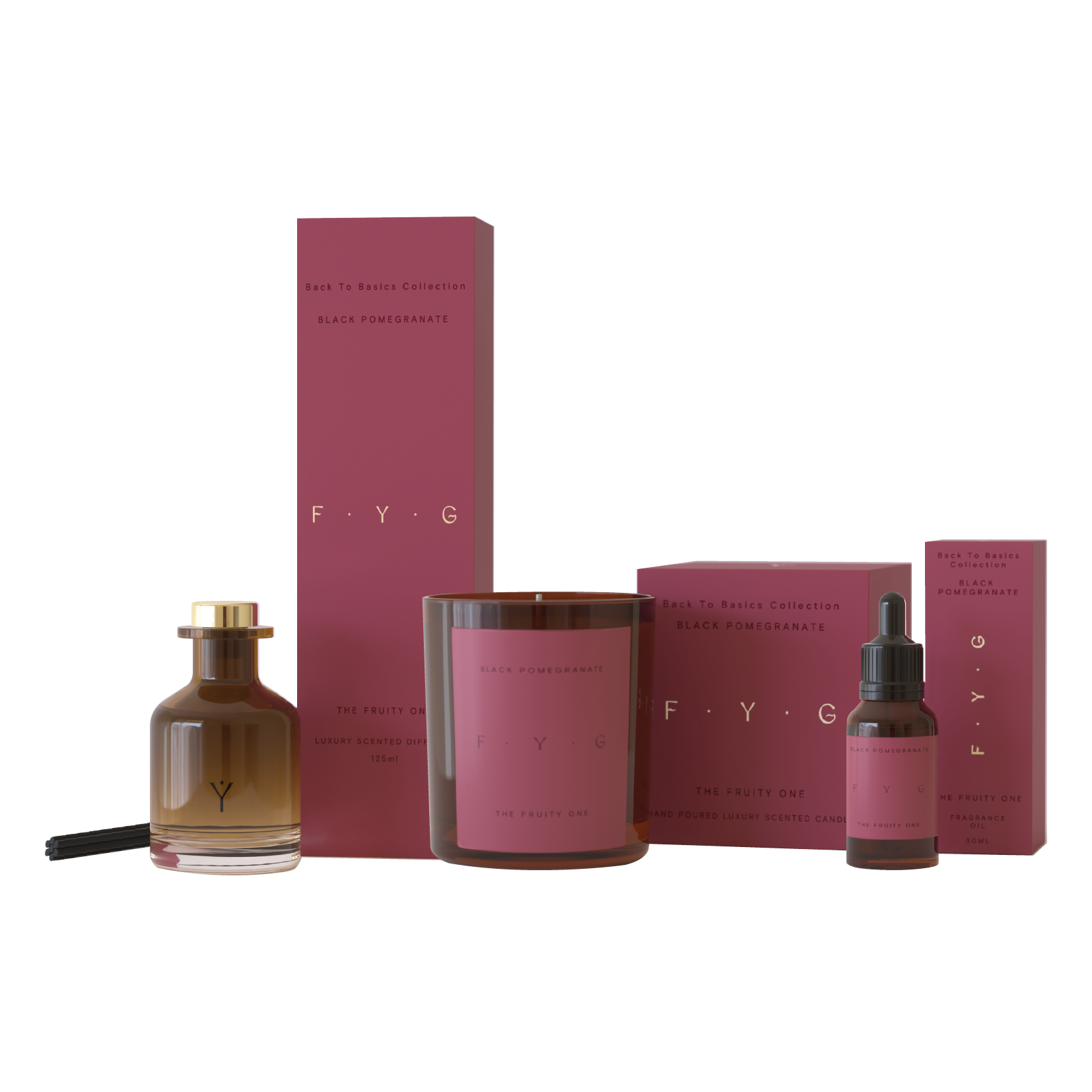 Black Pomegranate Reed Diffuser