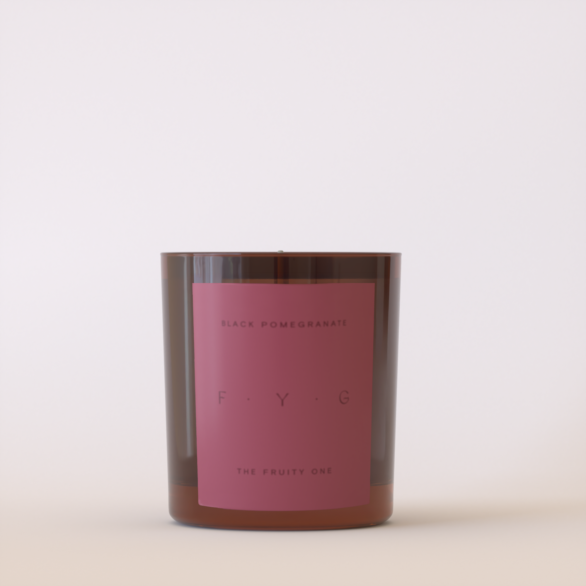 Black Pomegranate Candle