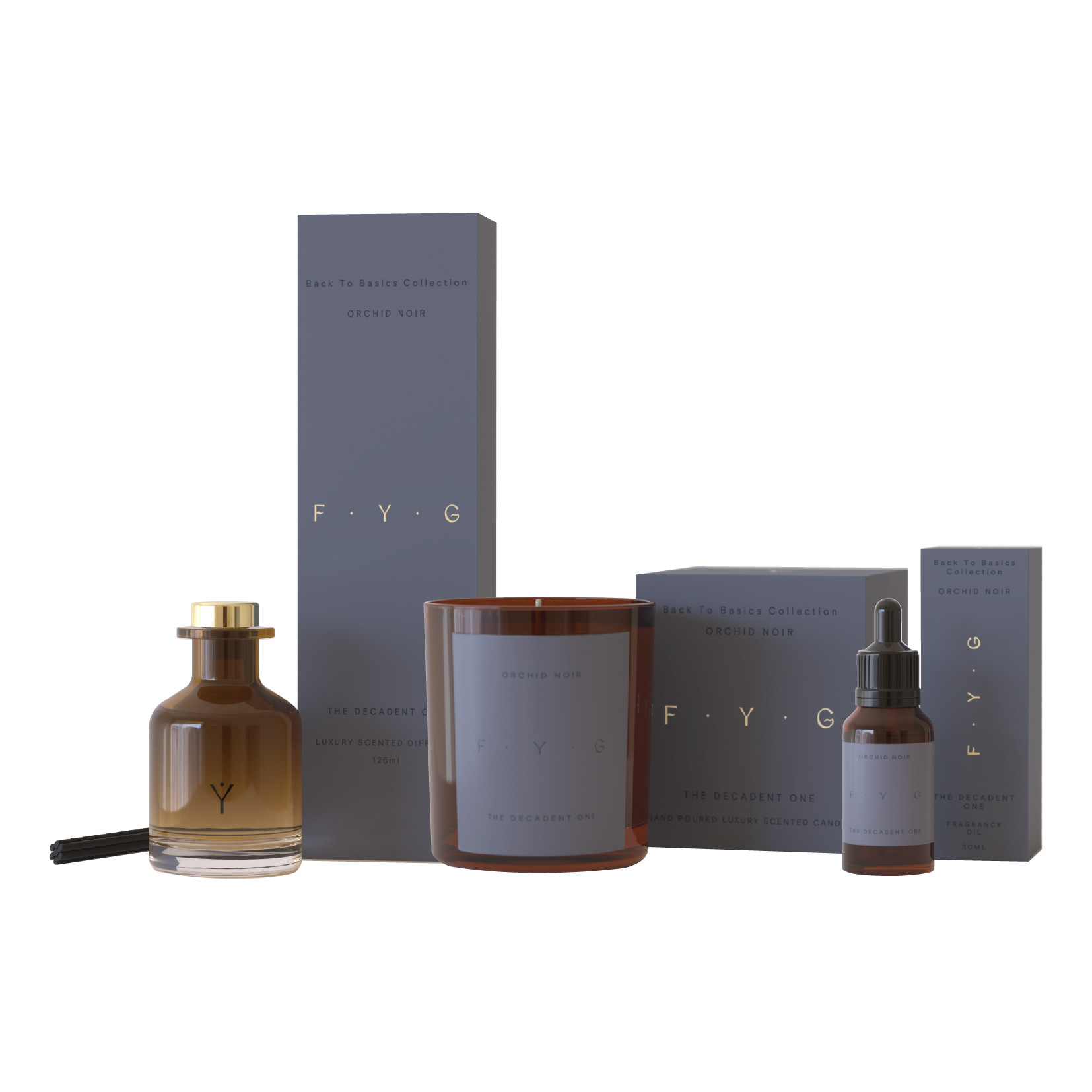 Orchid Noir Reed Diffuser