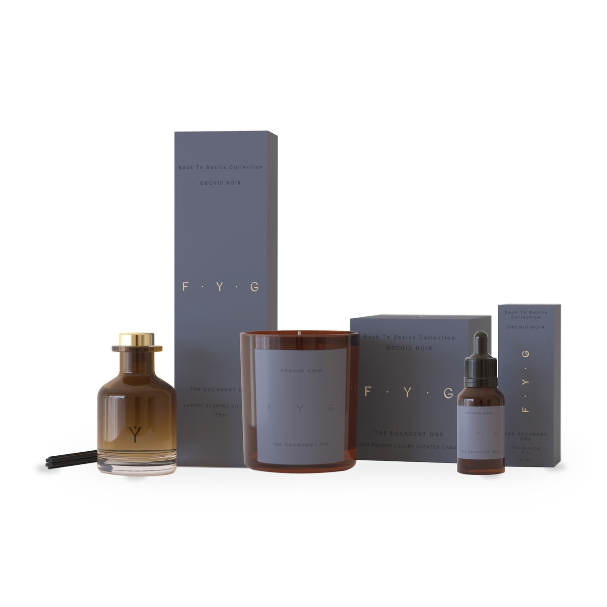 Orchid Noir Reed Diffuser
