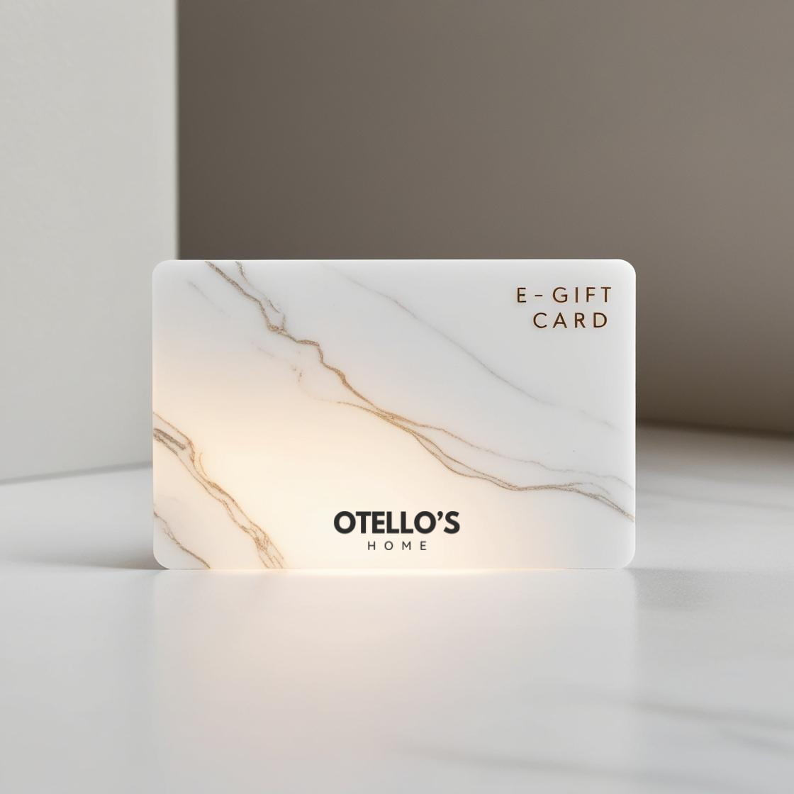 Otello's Home E-Gift Card