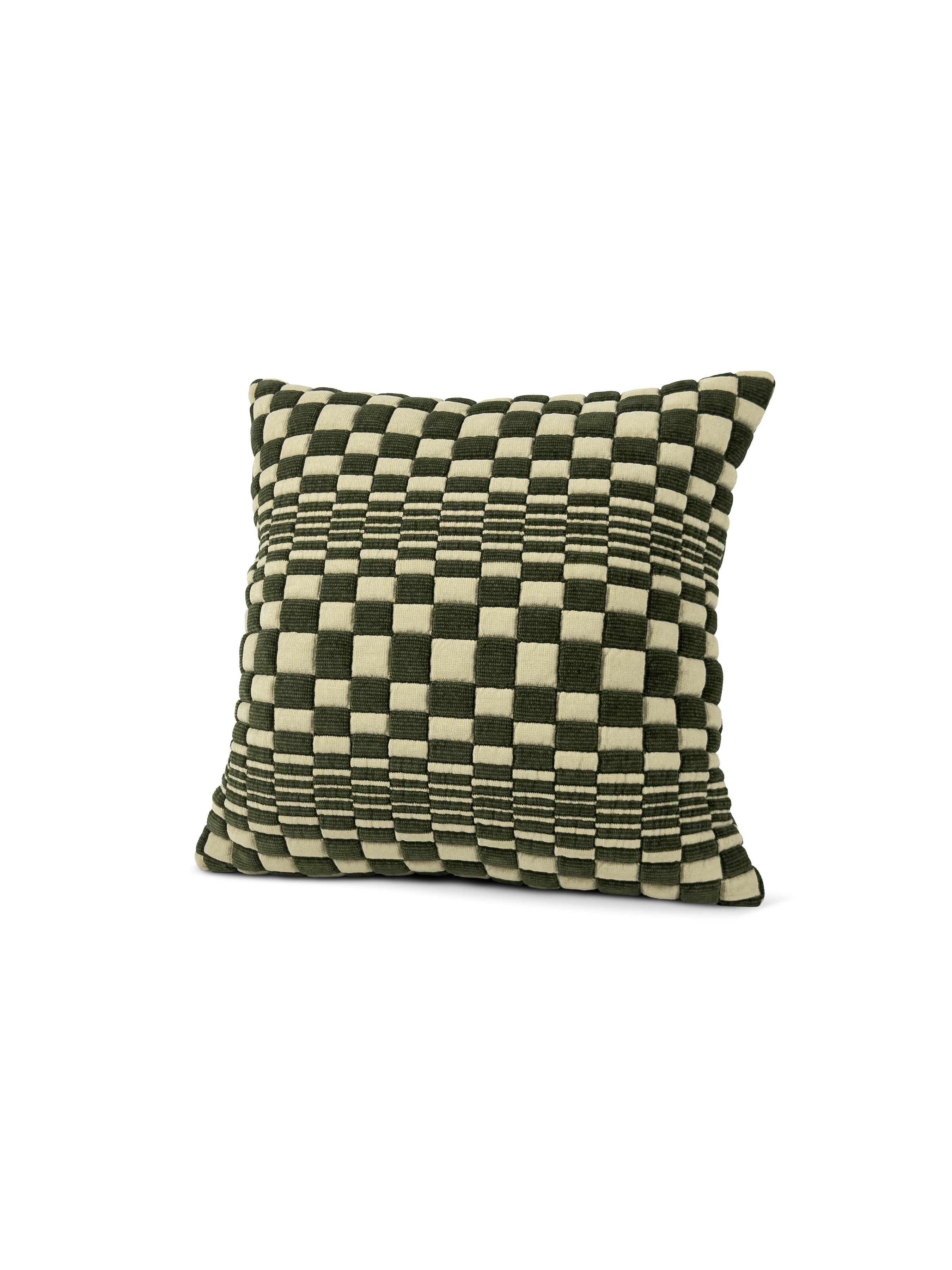 Set of 2 Extreme Lounging Pasha Green Cushions 45 x 45cm - individual cushion front view