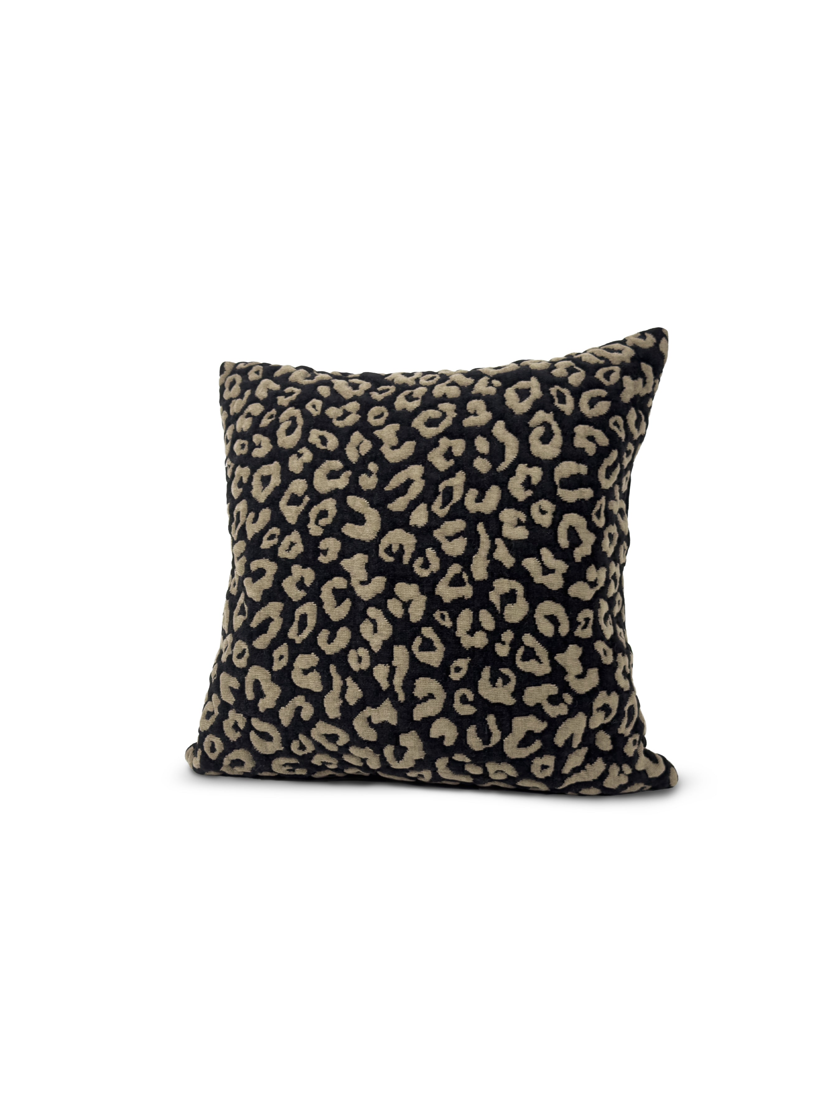 Set of 2 Extreme Lounging Luna Leopard Cushions 45 x 45cm - individual cushion front view