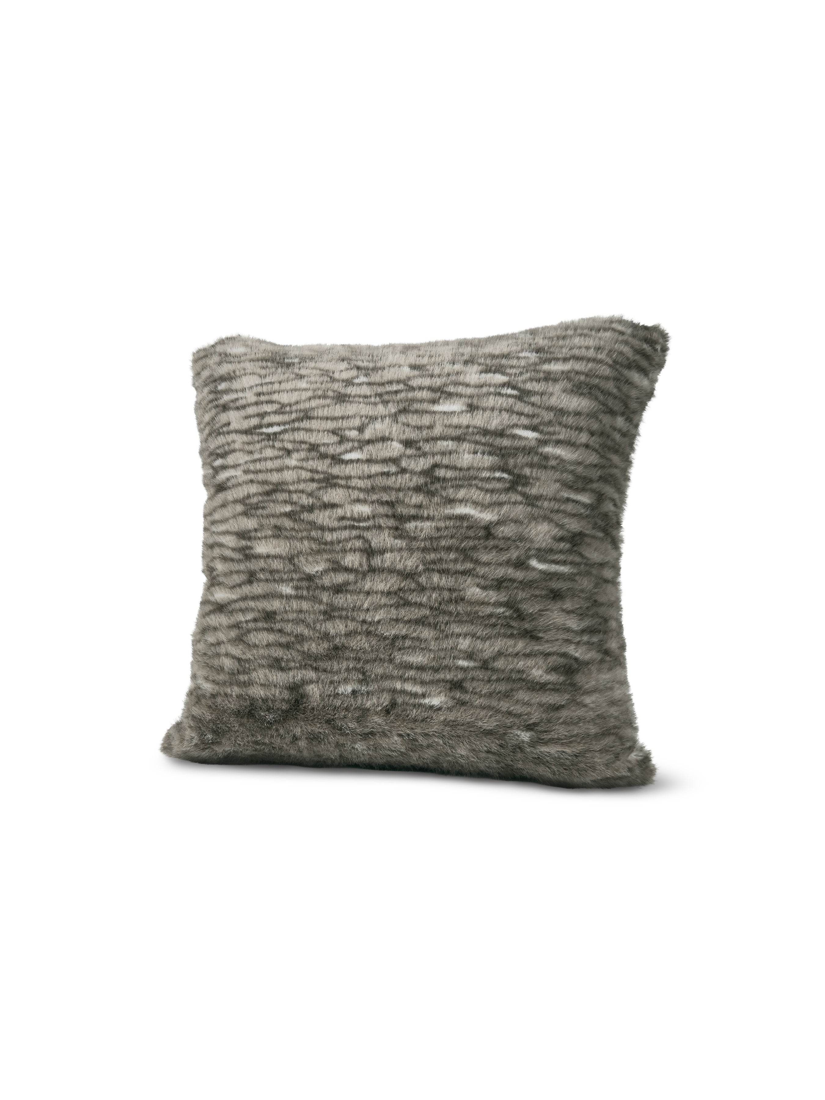 Set of 2 Extreme Lounging Fur Cobble Cushions 50 x 50cm - individual cushion front view