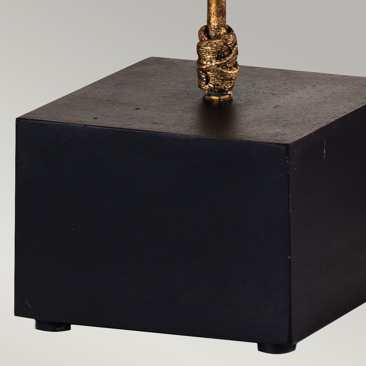 Morgan Antique Gold & Black Table Lamp