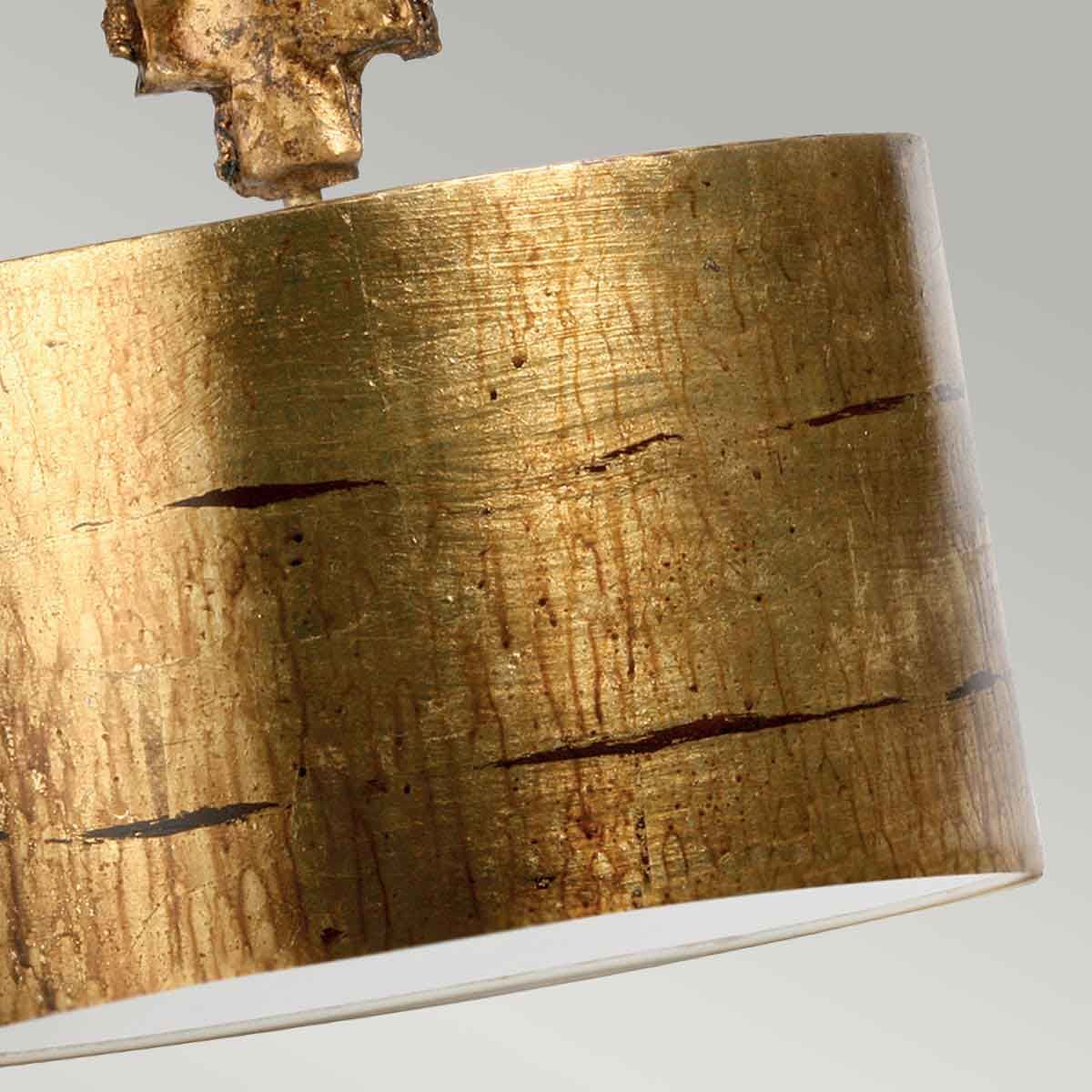 Fragment Single Large Pendant Light - Gold