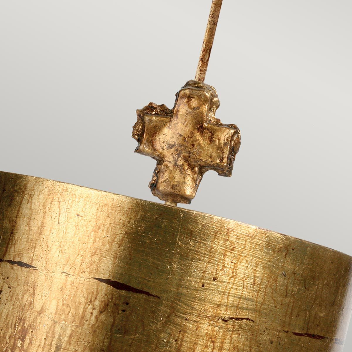 Fragment Single Large Pendant Light - Gold