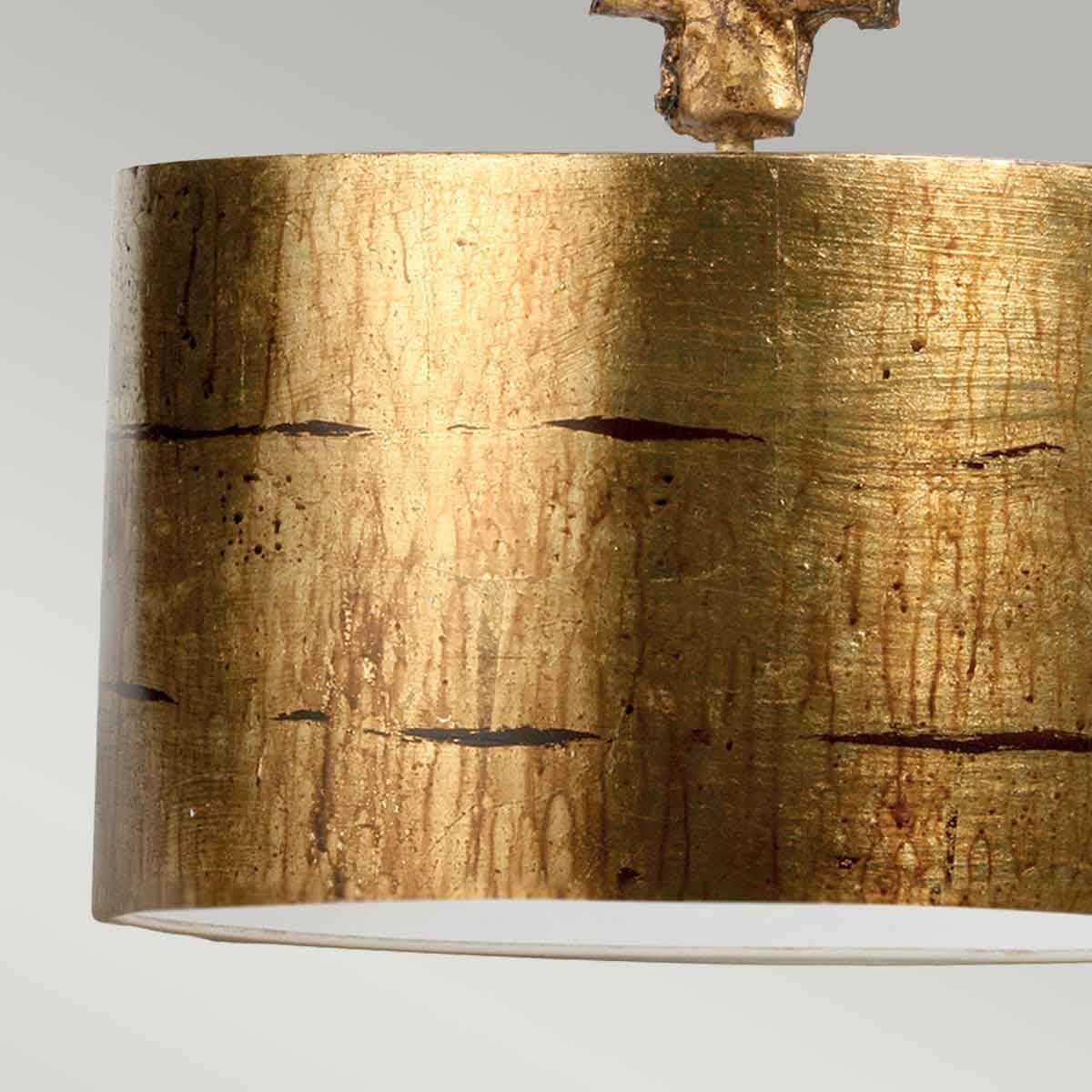 Fragment Single Large Pendant Light - Gold