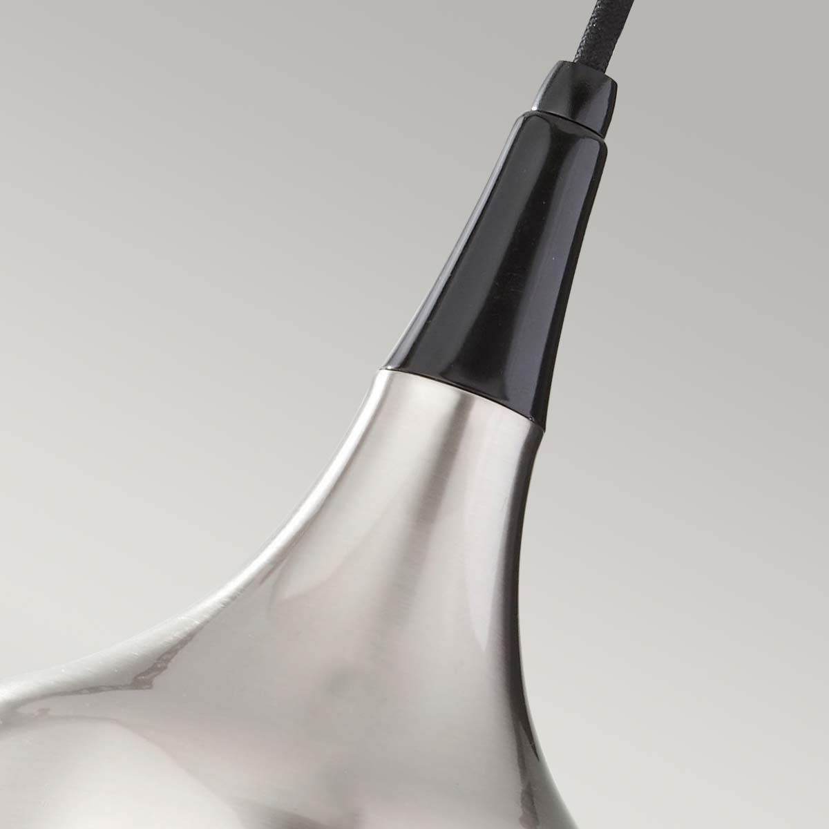 Ashby Single Mini Pendant Light - Brushed Steel