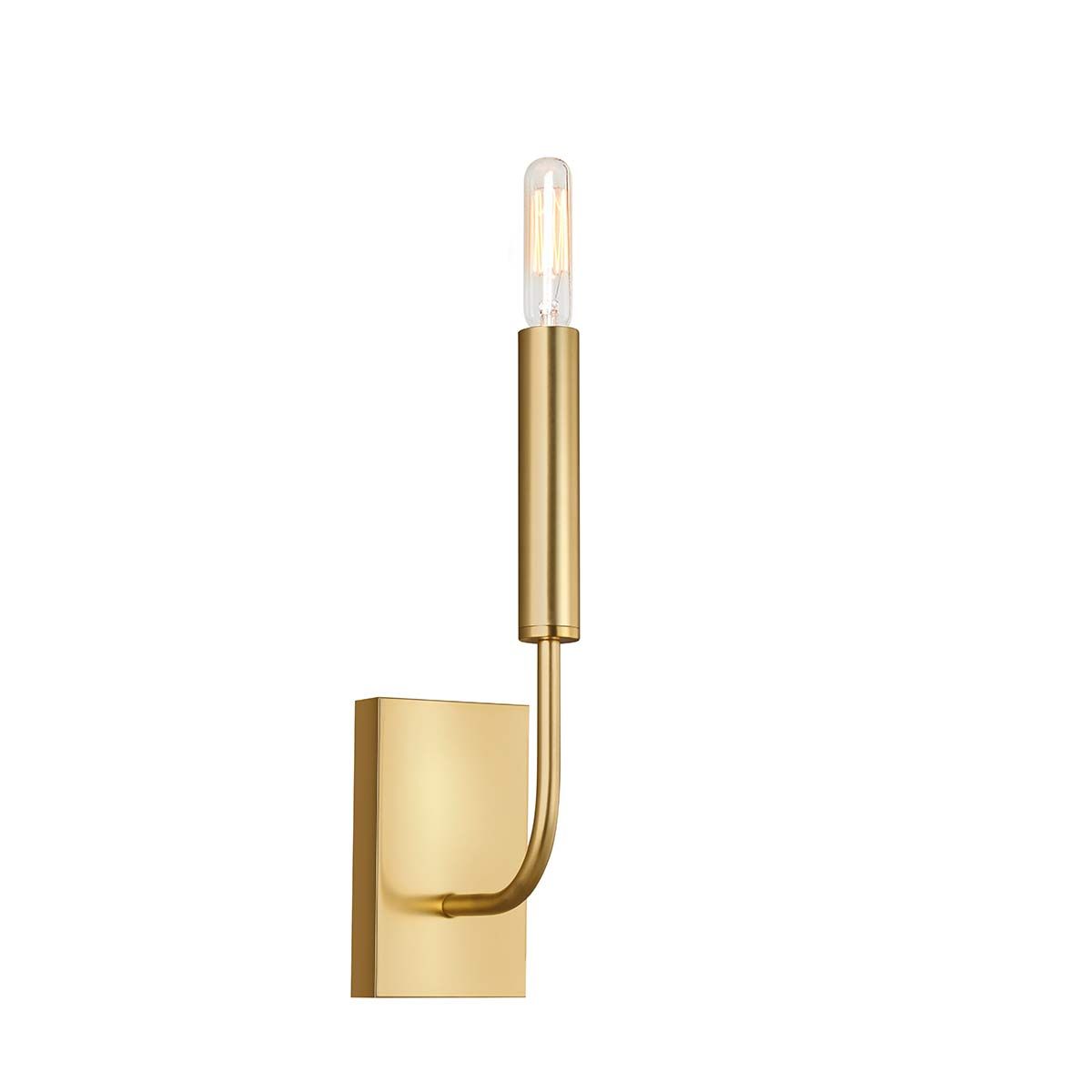 Mistro Single Wall Light - Brass