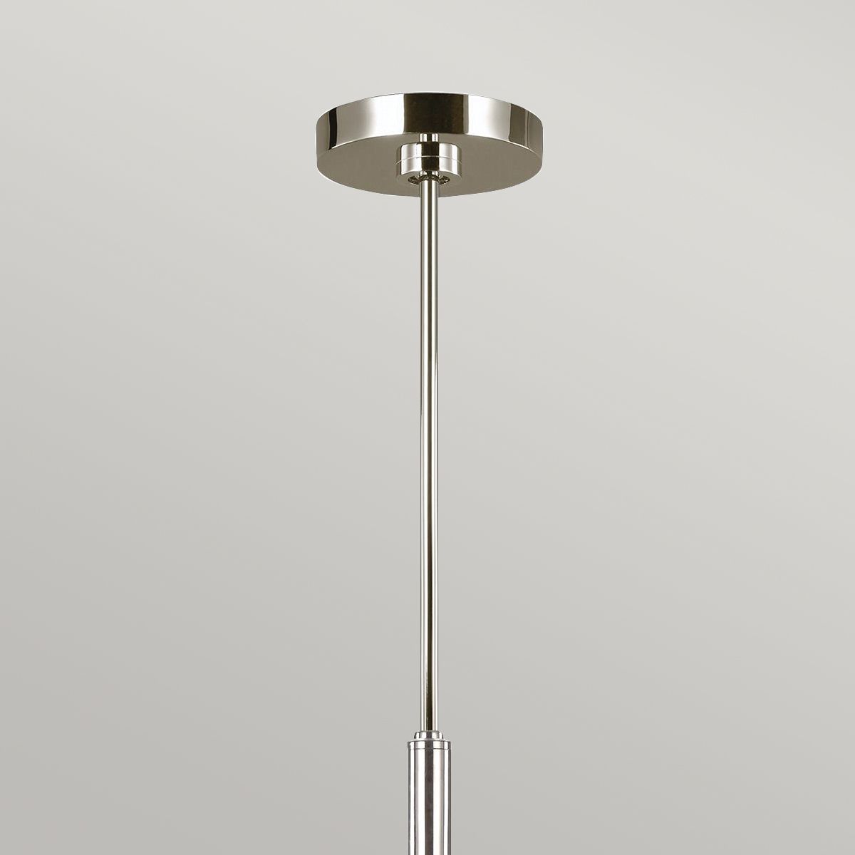 Mistro 6 Light Chandelier - Nickel