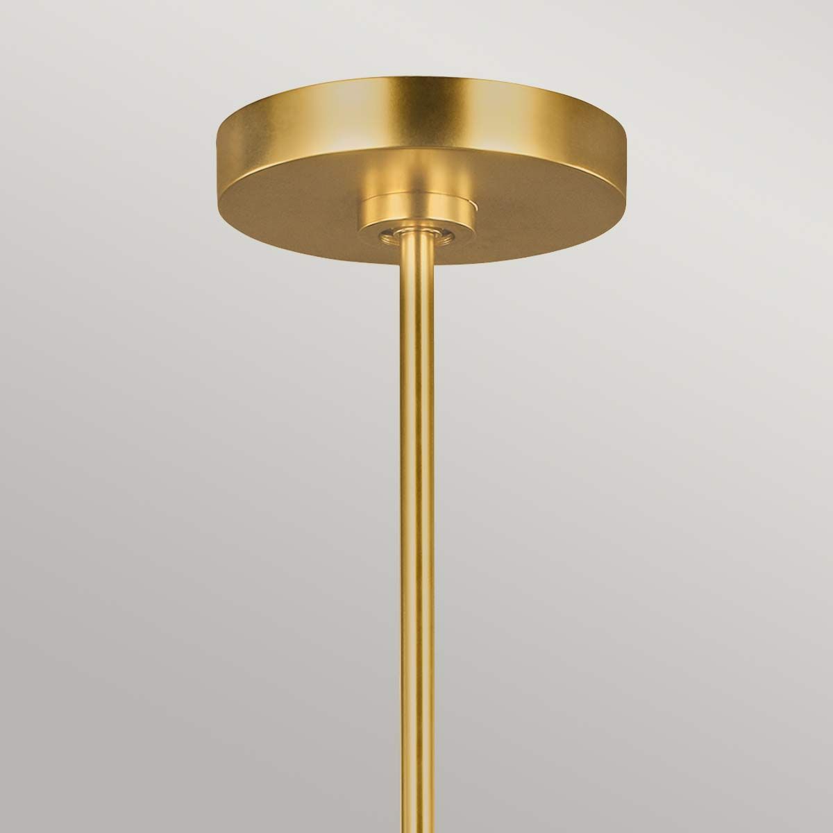 Mistro 9 Light Chandelier - Brass