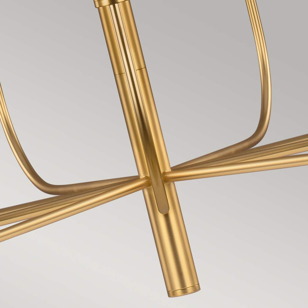 Mistro 9 Light Chandelier - Brass