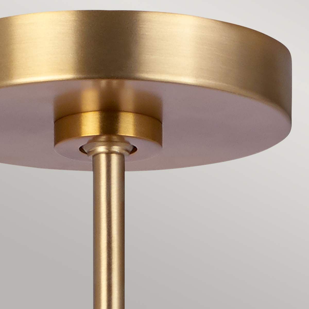 Ollie Single Pendant Light - Brass