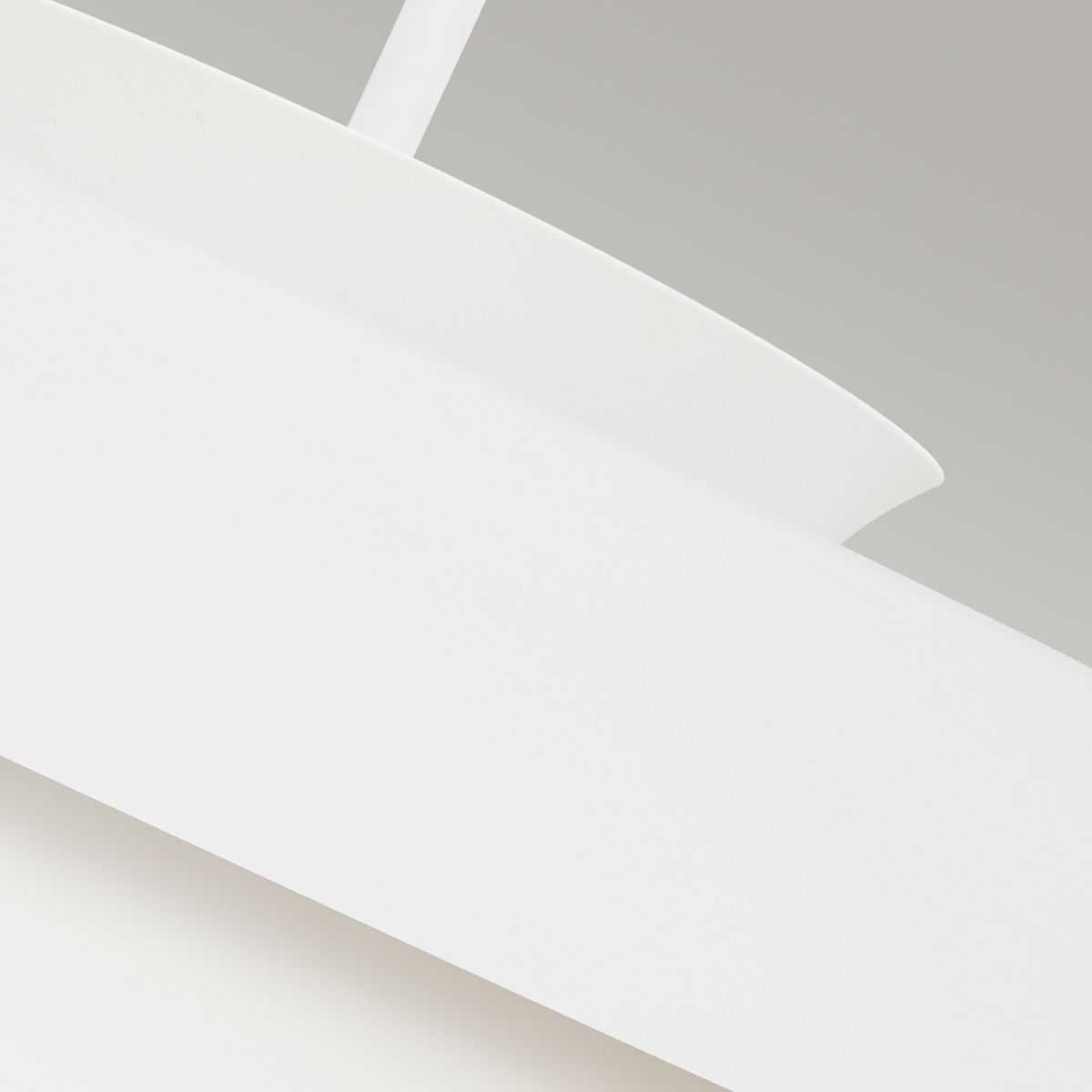 Ollie Single Pendant Light - White