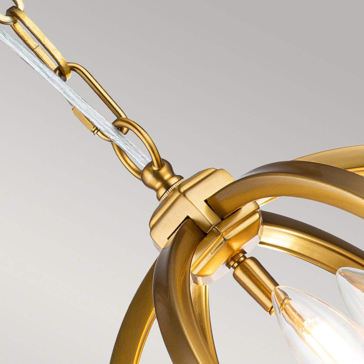Anderson Triple Small Pendant Light - Brass