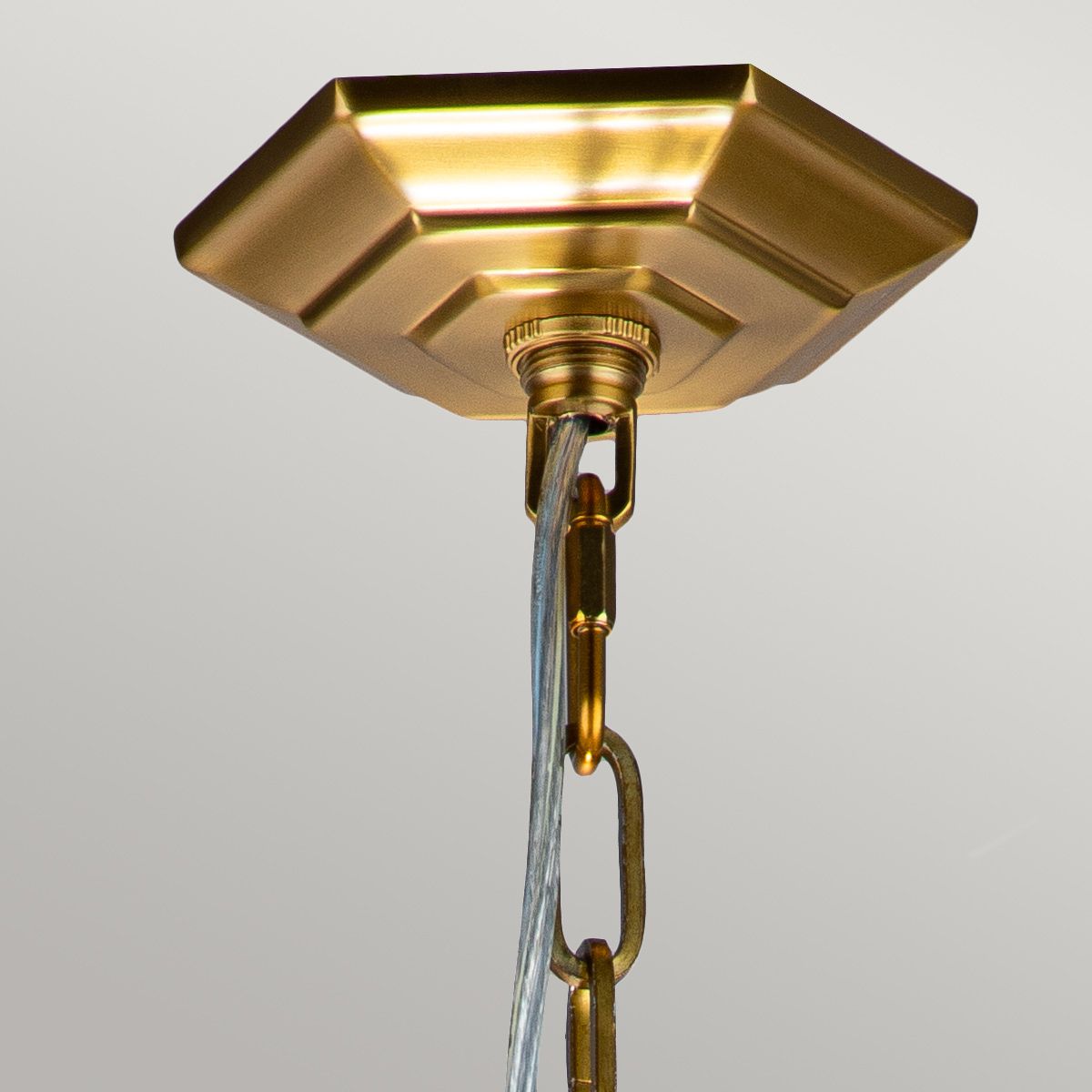 Anderson Triple Small Pendant Light - Brass