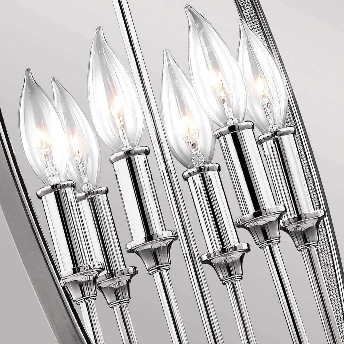 Anderson 6 Light Pendant Light - Nickel