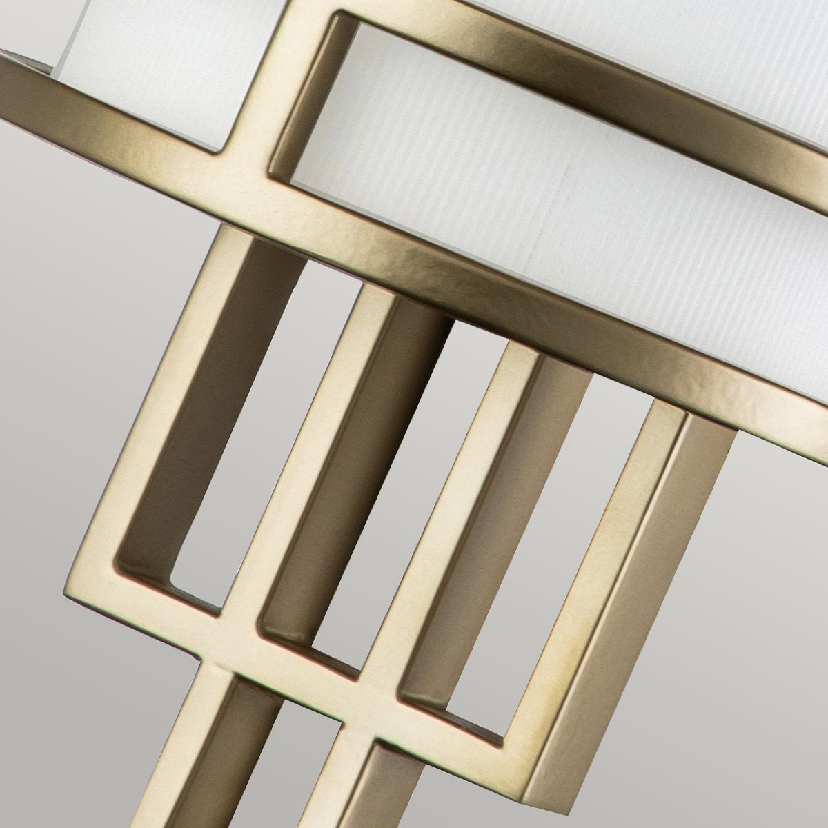 Fusion 1lt Wall Light - Brass