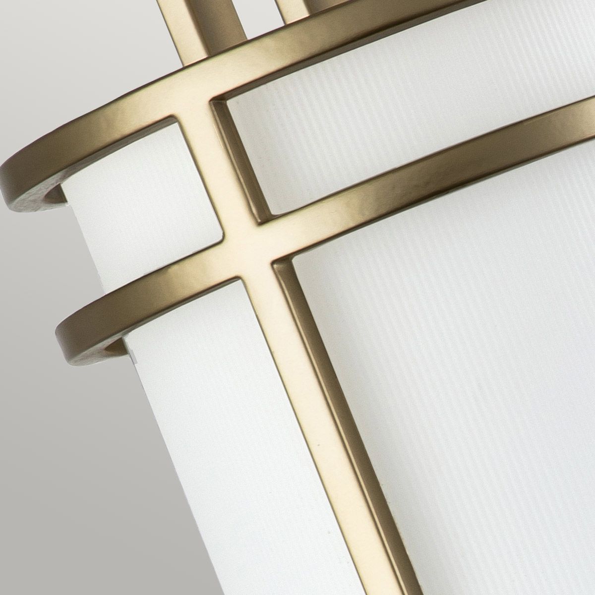 Fusion 1lt Wall Light - Brass