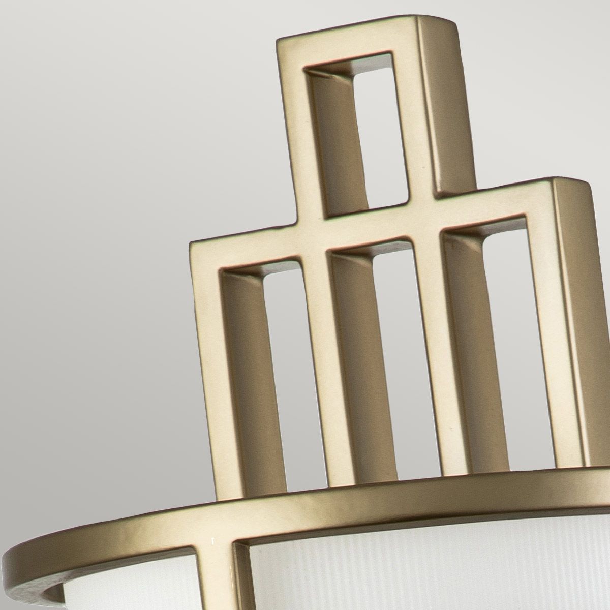 Fusion 1lt Wall Light - Brass