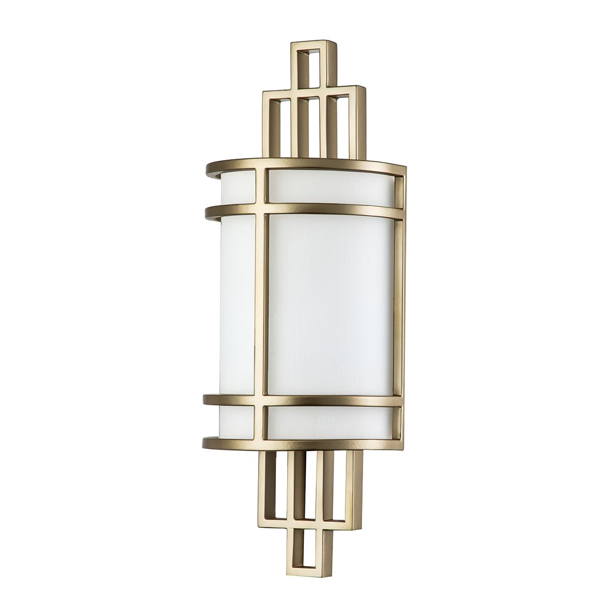 Fusion 1lt Wall Light - Brass