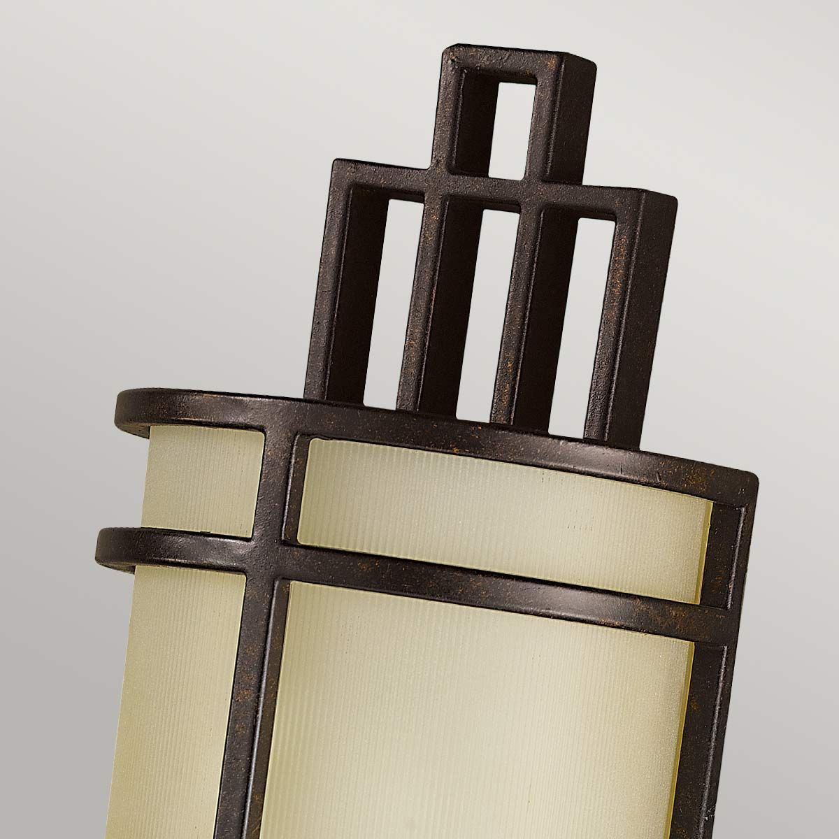 Fusion Single Wall Light - Bronze