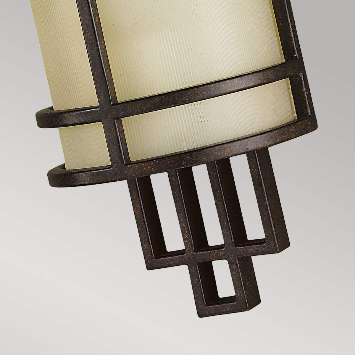 Fusion Single Wall Light - Bronze