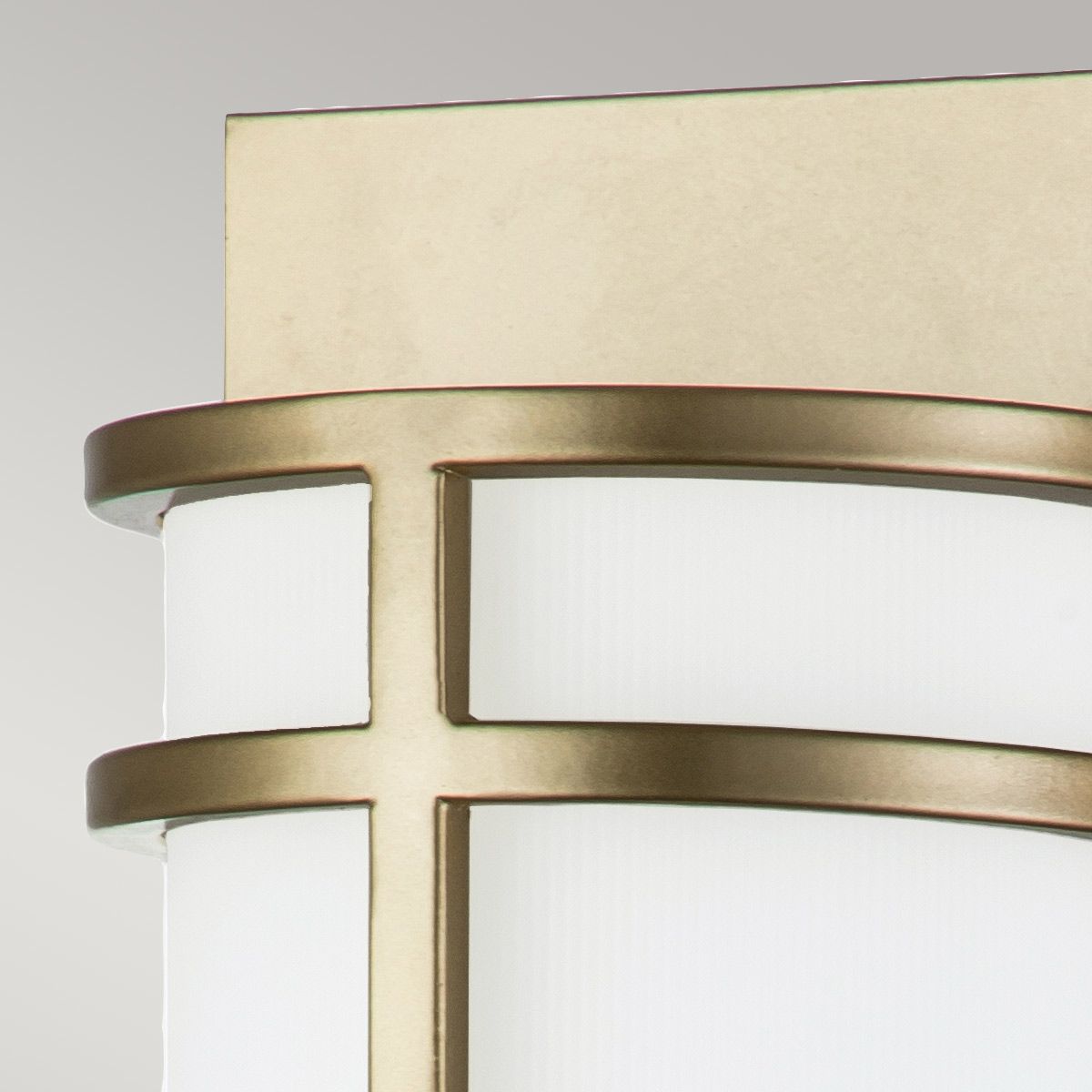 Fusion 2lt Wall Light - Brass