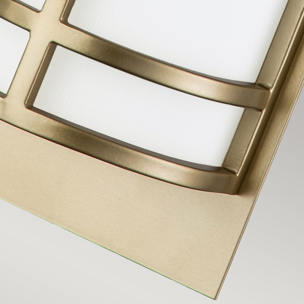Fusion 2lt Wall Light - Brass