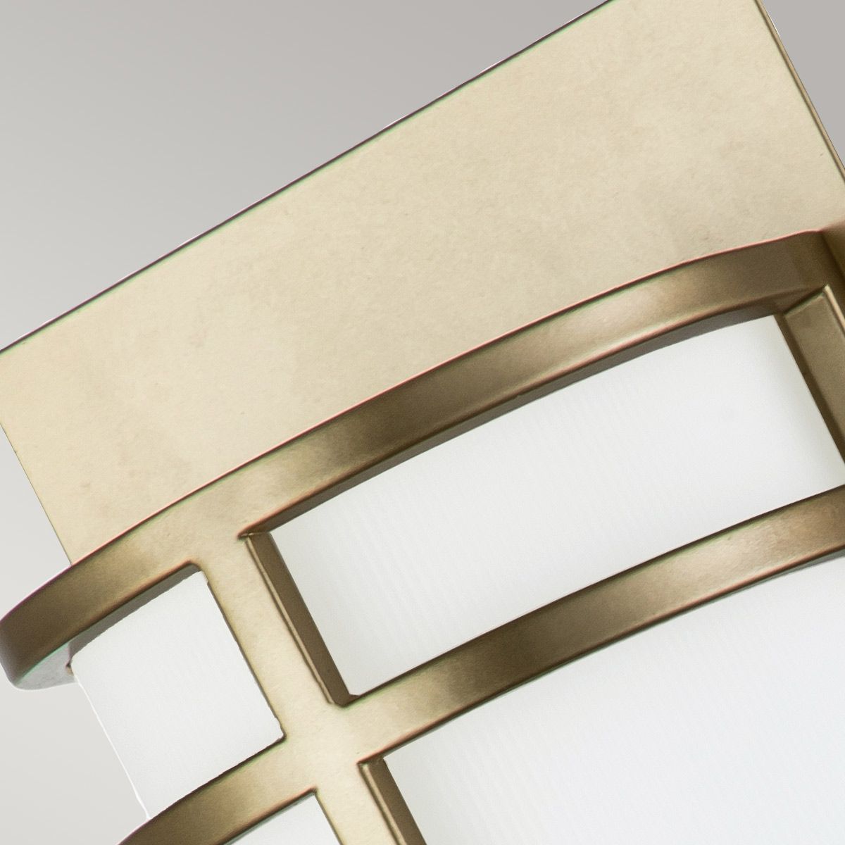 Fusion 2lt Wall Light - Brass