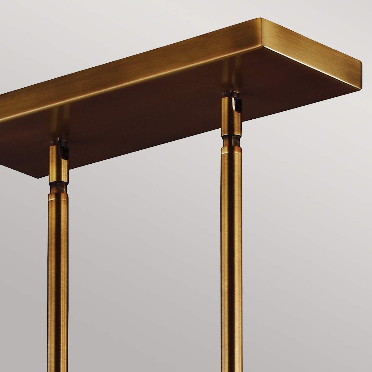Vertigo Triple Island Light - Brass