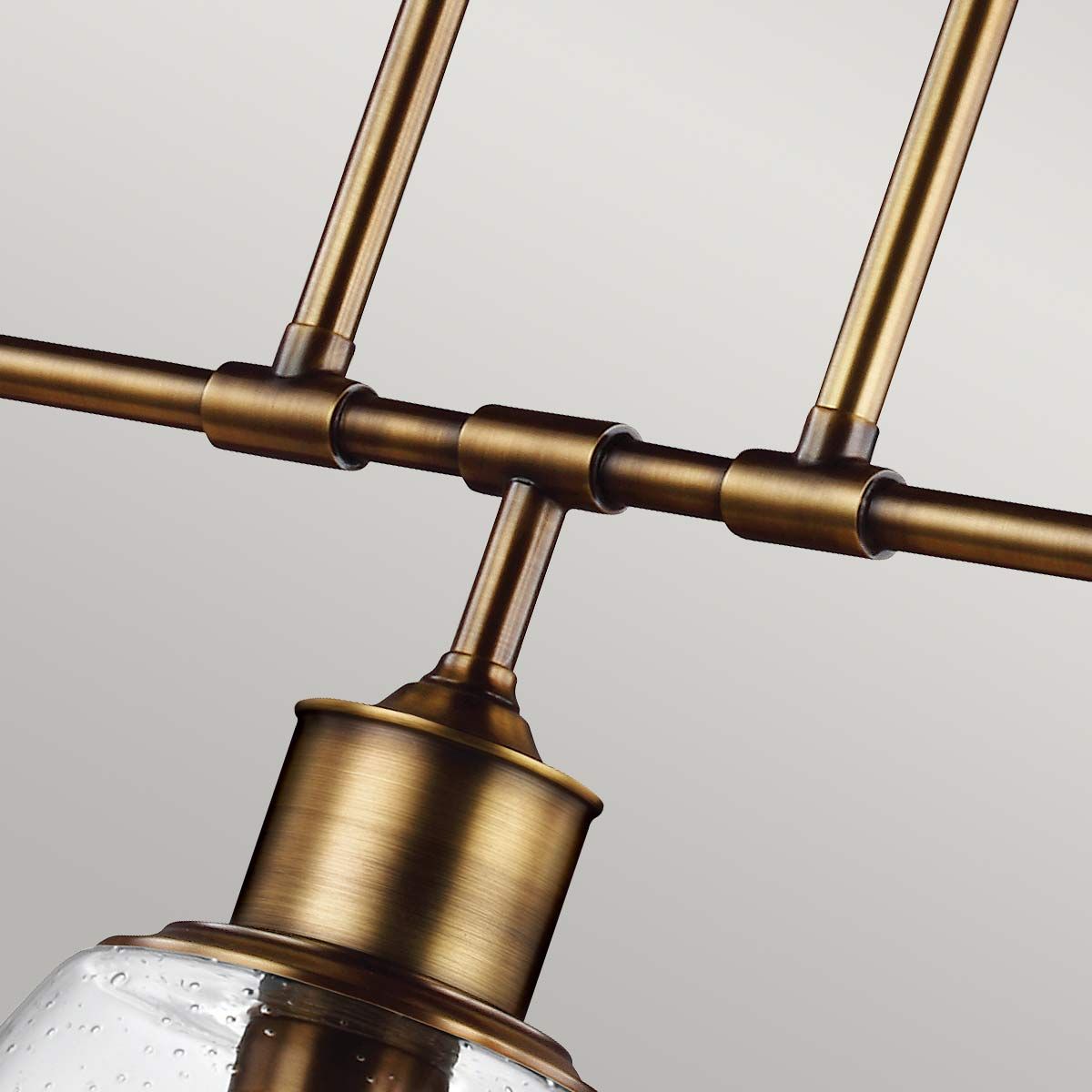 Vertigo Triple Island Light - Brass